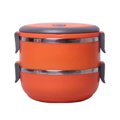 Pojemnik obiadowy, lunchbox na żywność dwukomorowy 1,4L