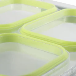 Pojemnik obiadowy, lunchbox z przegrodami do pracy, szkoły