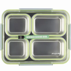 Pojemnik obiadowy, lunchbox z przegrodami do pracy, szkoły