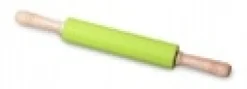 Poręczny wałek do ciasta silikonowy, obrotowy 47cm