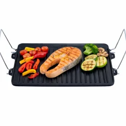 Płyta ŻELIWNA GRILL RUSZT 25x40 Patelnia Grillowa
