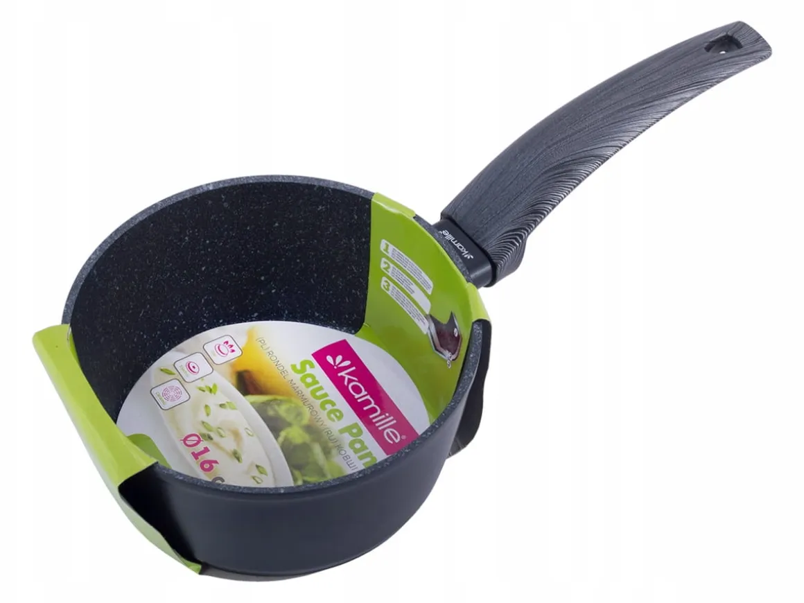 Rondel garnek 16cm marmurowy