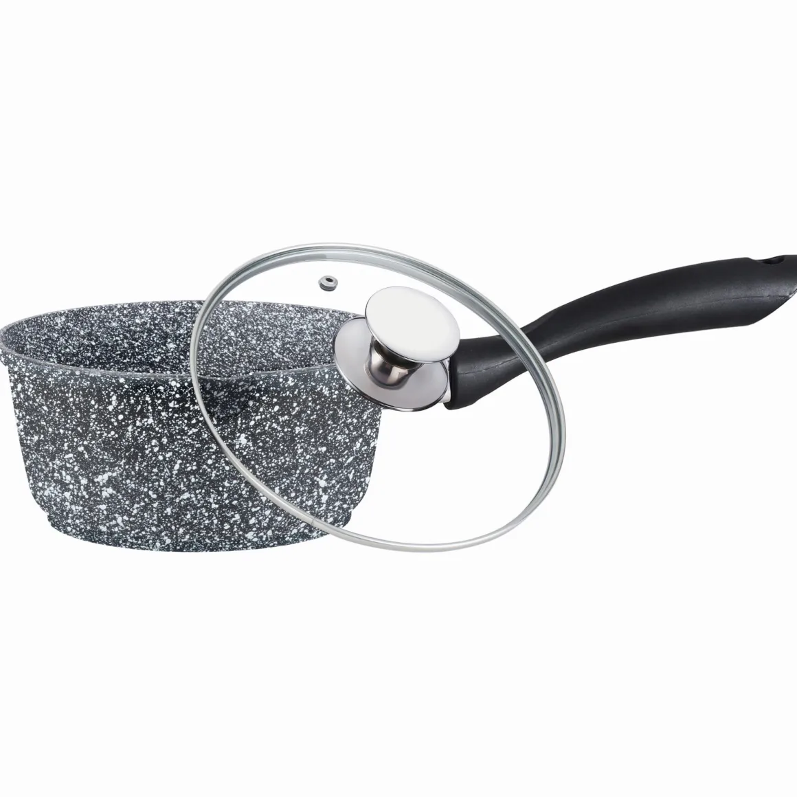 Rondel, garnek granitowy z pokrywką 16cm 1,2L
