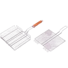 Ruszt do grillowania mięsa, ryb, warzyw z bokami 31cm
