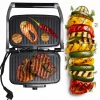 Solidny rozkładany grill elektryczny, opiekacz 1500W
