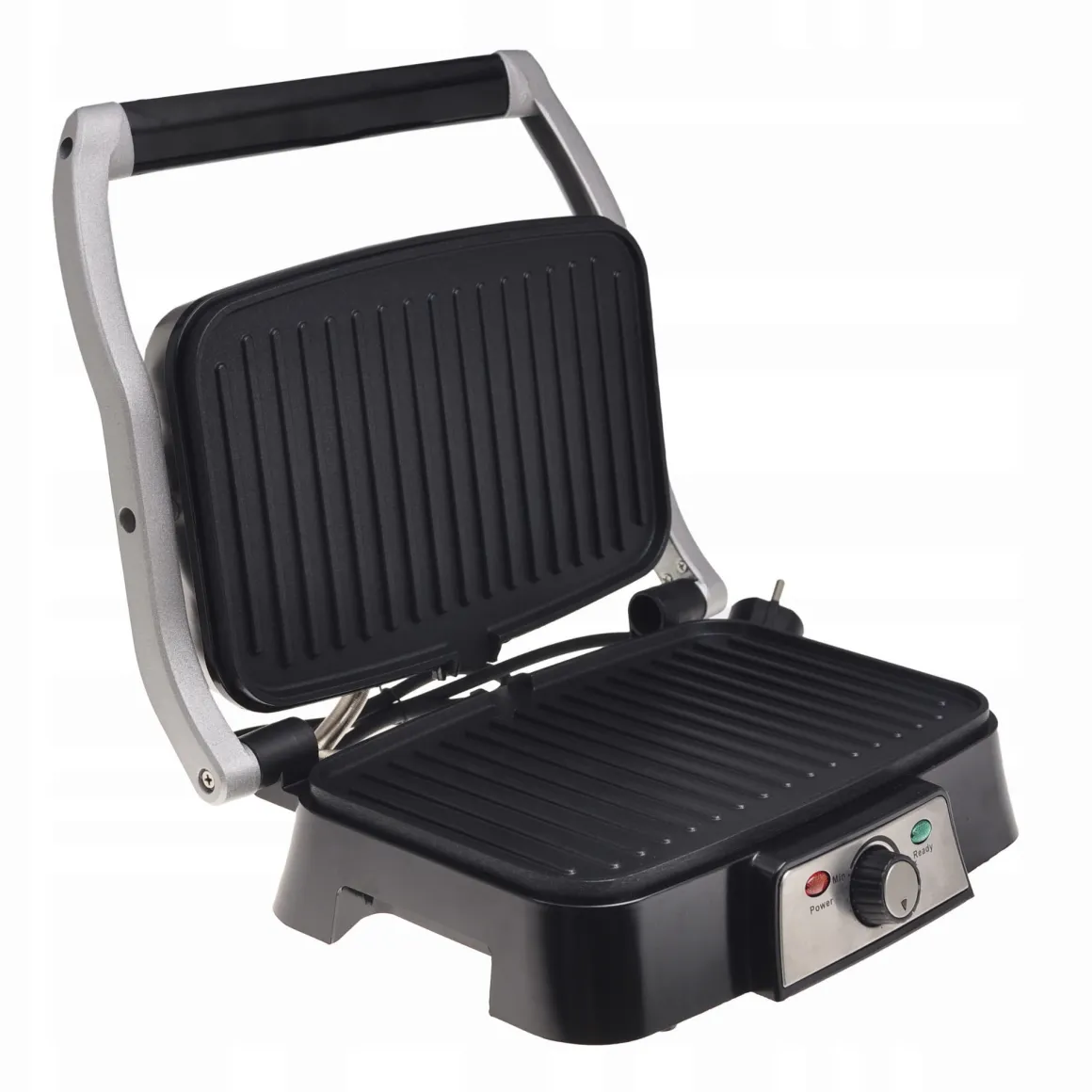 Solidny rozkładany grill elektryczny, opiekacz 1500W