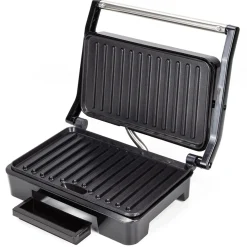 Solidny rozkładany grill elektryczny, opiekacz do kanapek tortilli 900W