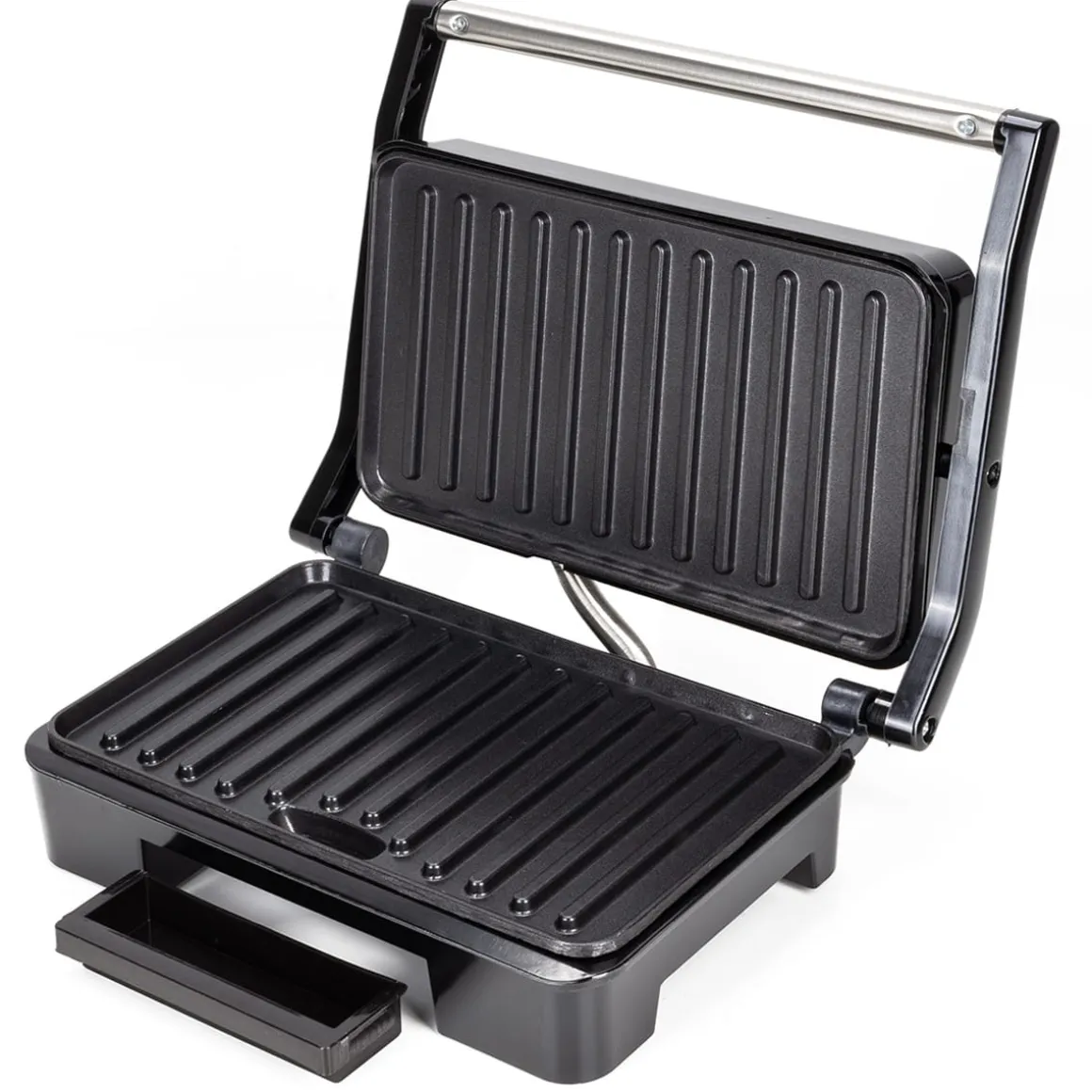Solidny rozkładany grill elektryczny, opiekacz do kanapek tortilli 900W