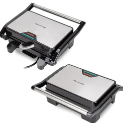 Solidny rozkładany grill elektryczny, opiekacz do kanapek tortilli 900W