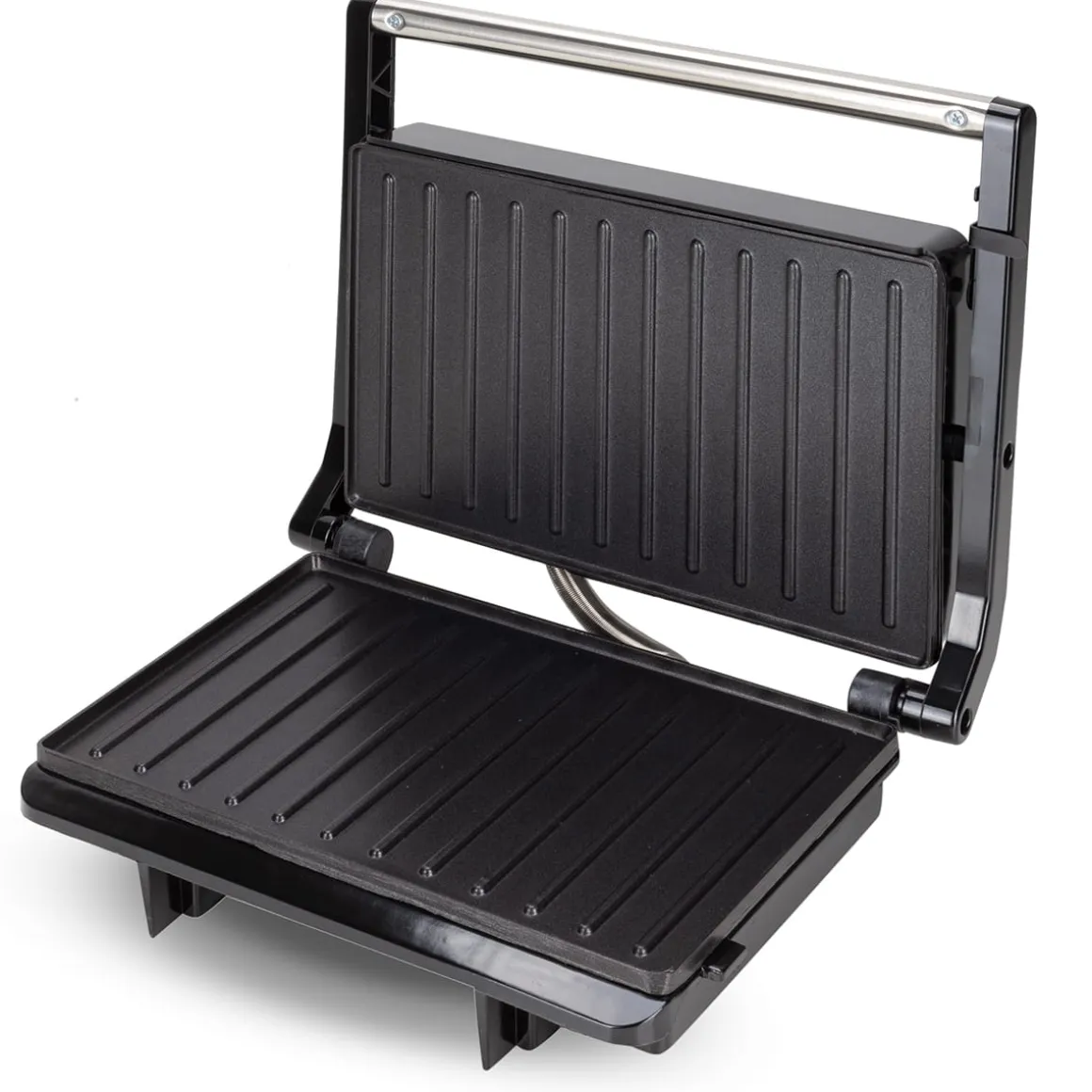 Solidny rozkładany grill elektryczny, opiekacz do kanapek tortilli 900W