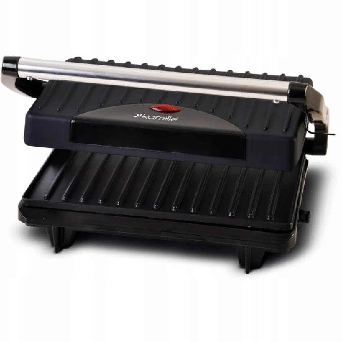 Solidny rozkładany grill, opiekacz elektryczny 700W