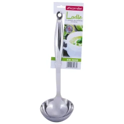 Stalowa chochla łyżka wazowa do zupy 31cm