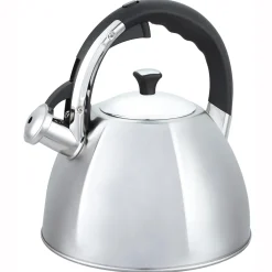 Stalowy czajnik tradycyjny z gwizdkiem na gaz indukcje 4,5L