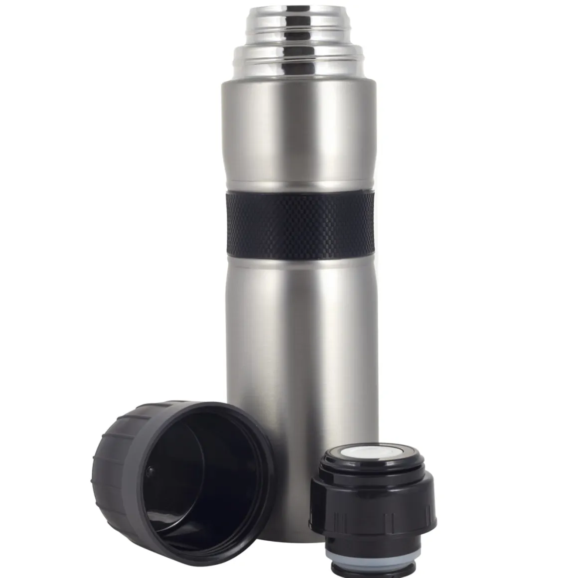 Stalowy termos, kubek termiczny z antypoślizgowym uchwytem 950ml
