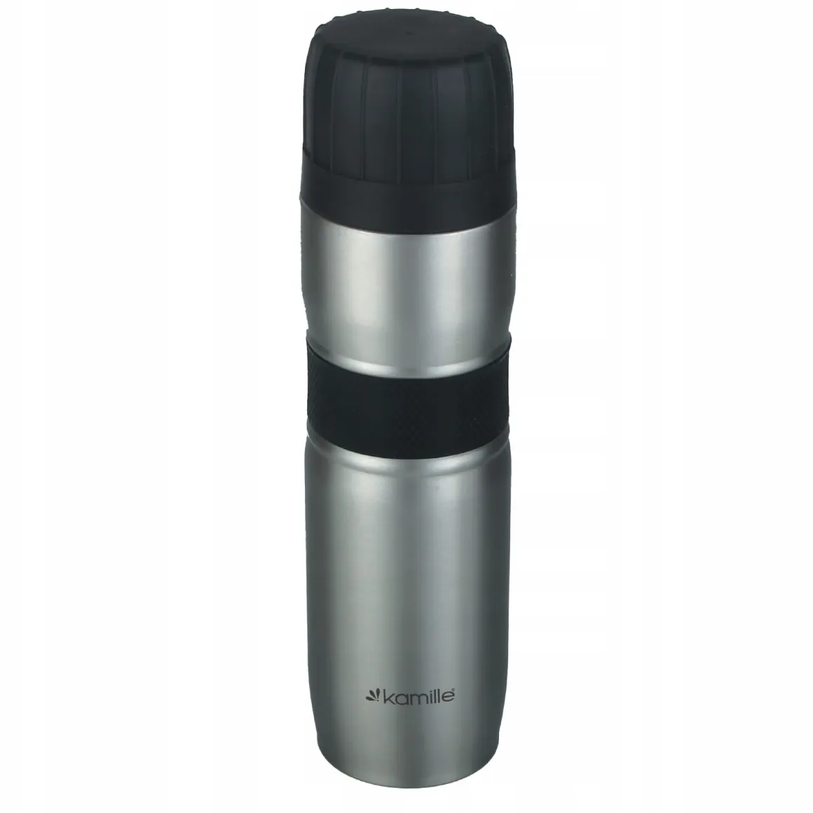 Stalowy termos, kubek termiczny z antypoślizgowym uchwytem 950ml