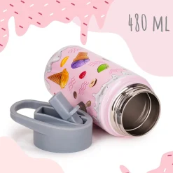 Szczelny kubek termiczny termos bidon dziecięcy, dla dziecka 480ml