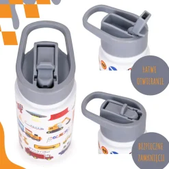 Szczelny kubek termiczny termos bidon dziecięcy, dla dziecka 480ml