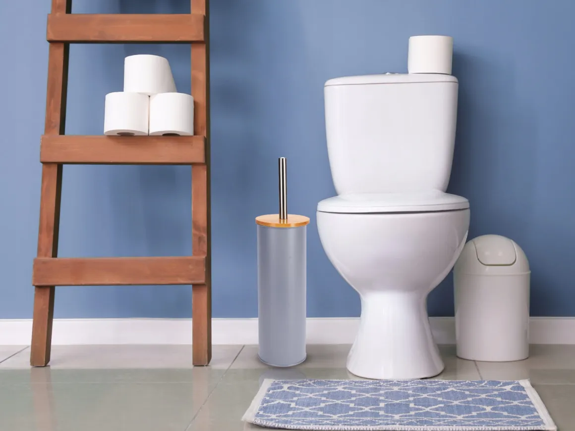 Szczotka toaletowa wc do toalety łazieki wolnostojąca w tubie