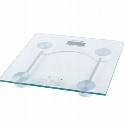 Szklana elektroniczna waga łazienkowa