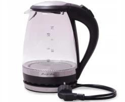 Szklany czarny czajnik elektryczny 1,5L