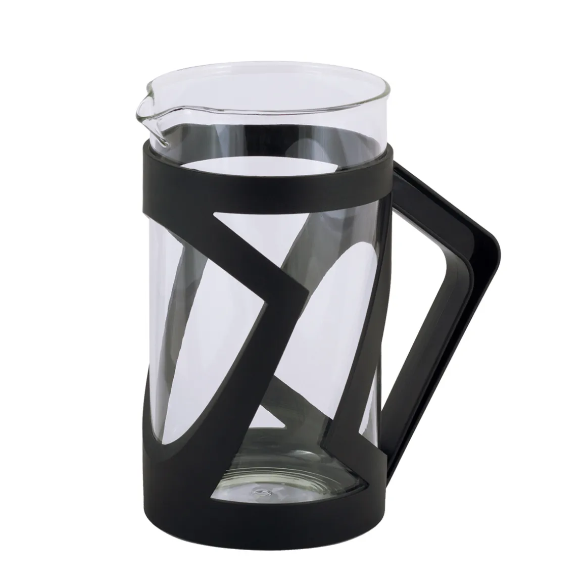Szklany zaparzacz french press do herbaty, kawy 1L
