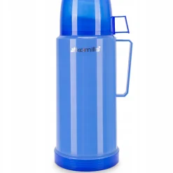 TERMOS BIDON BUTELKA KUBEK TERMICZNY SZKLANY WKŁAD 1000 ml KAMILLE
