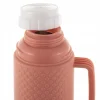 Termos bidon turystyczny z kubeczkiem i szklanym wkładem 450ml