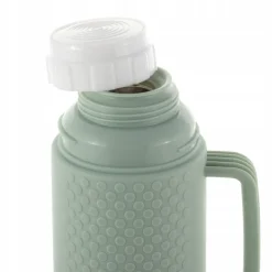 Termos bidon turystyczny z kubeczkiem i szklanym wkładem 450ml