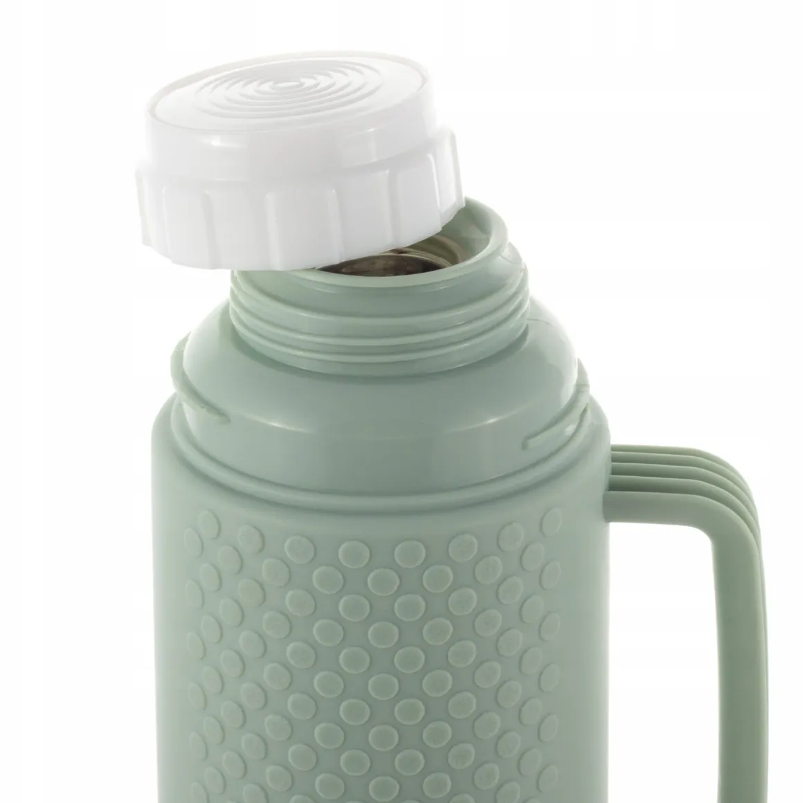 Termos bidon turystyczny z kubeczkiem i szklanym wkładem 450ml