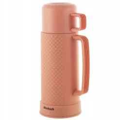 Termos bidon turystyczny z kubeczkiem i szklanym wkładem 600ml