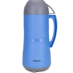 Termos bidon turystyczny z kubeczkiem i szklanym wkładem 450ml
