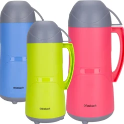 Termos bidon turystyczny z kubeczkiem i szklanym wkładem 450ml