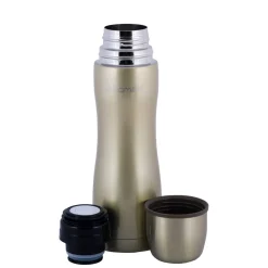 Termos próżniowy, stalowy metaliczny 0,5L