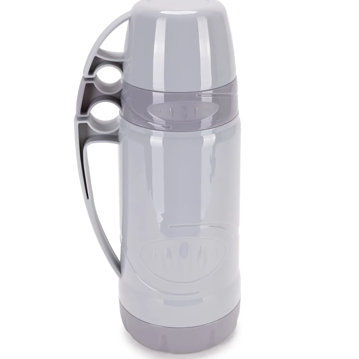 Termos ze szklanym wkładem, uchwytem i kubeczkami 600ml