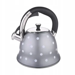Uroczy czajnik z gwizdkiem w kropki 2,5L