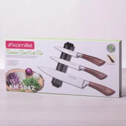 ZESTAW NOŻY Noże kuchenne + listwa magnetyczna