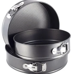 Zestaw 3 tortownic, form do pieczenia 24/26/28 cm NON-STICK