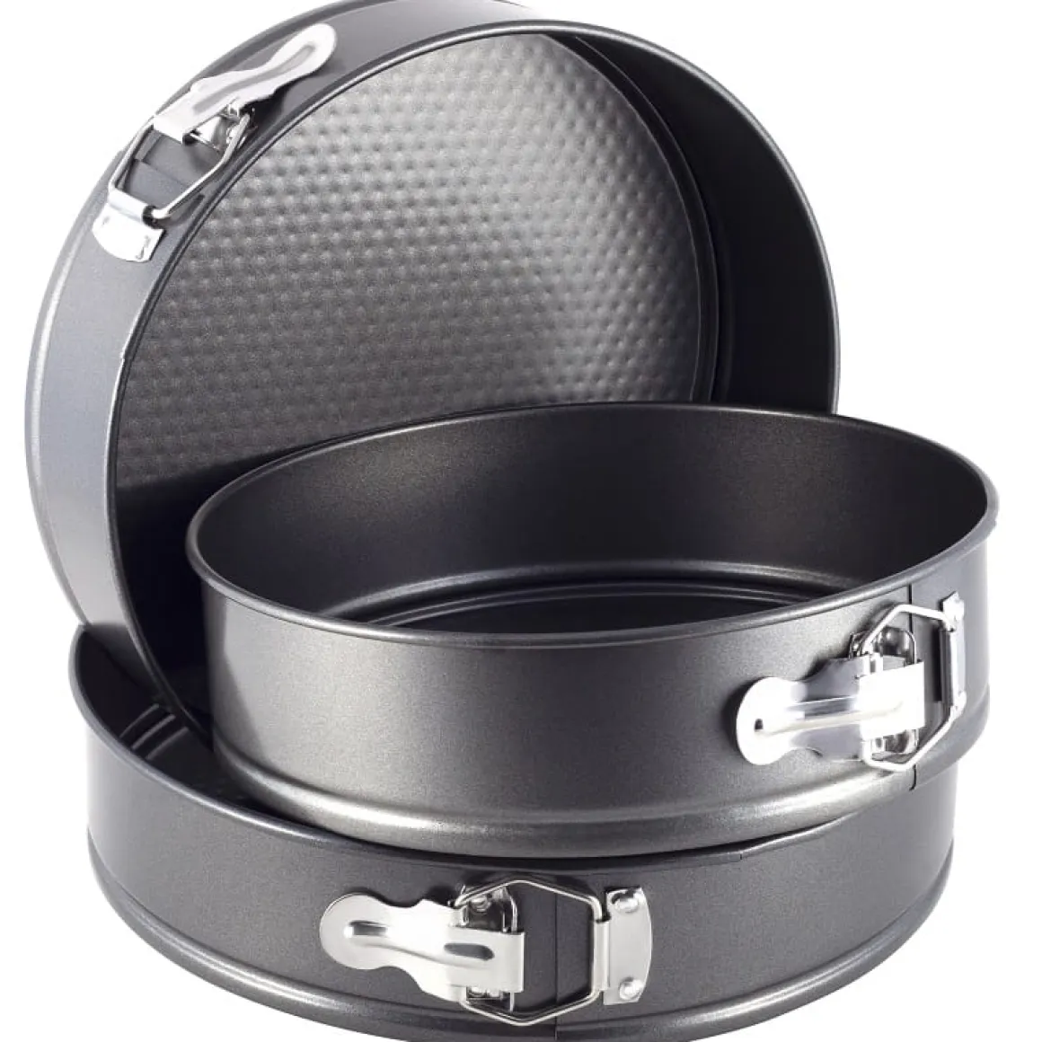 Zestaw 3 tortownic, form do pieczenia 24/26/28 cm NON-STICK
