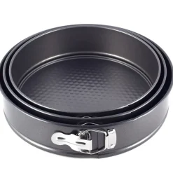 Zestaw 3 tortownic, form do pieczenia 24/26/28 cm NON-STICK